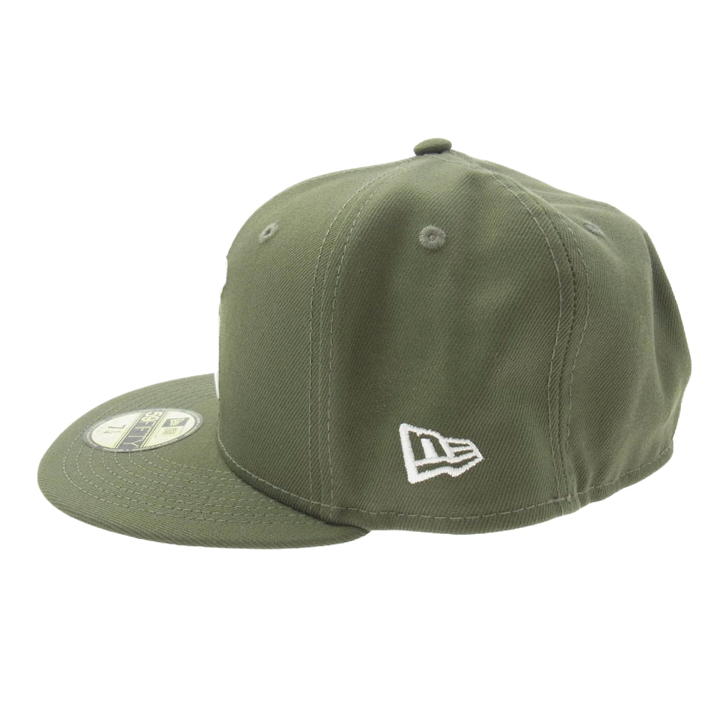 Supreme シュプリーム 23AW Jesus Piece S Logo New Era Olive エス ロゴ ニューエラ オリーブ キャップ 帽子 グリーン系 57.5cm【新古品】【未使用】【中古】
