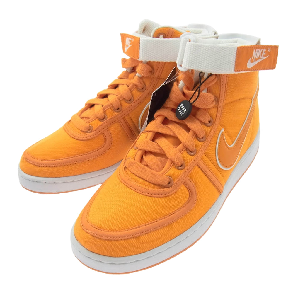 NIKE ナイキ AH8605-800 VANDAL HIGH SUPREME CNVS QS サプリーム バンダル ハイ カット スニーカー オレンジ系 26.5cm【新古品】【未使用】【中古】