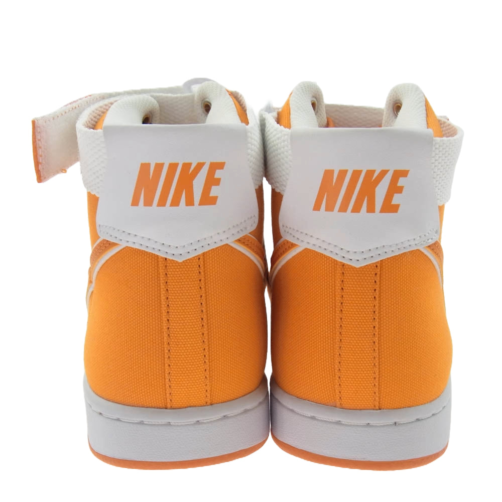 NIKE ナイキ AH8605-800 VANDAL HIGH SUPREME CNVS QS サプリーム バンダル ハイ カット スニーカー オレンジ系 26.5cm【新古品】【未使用】【中古】