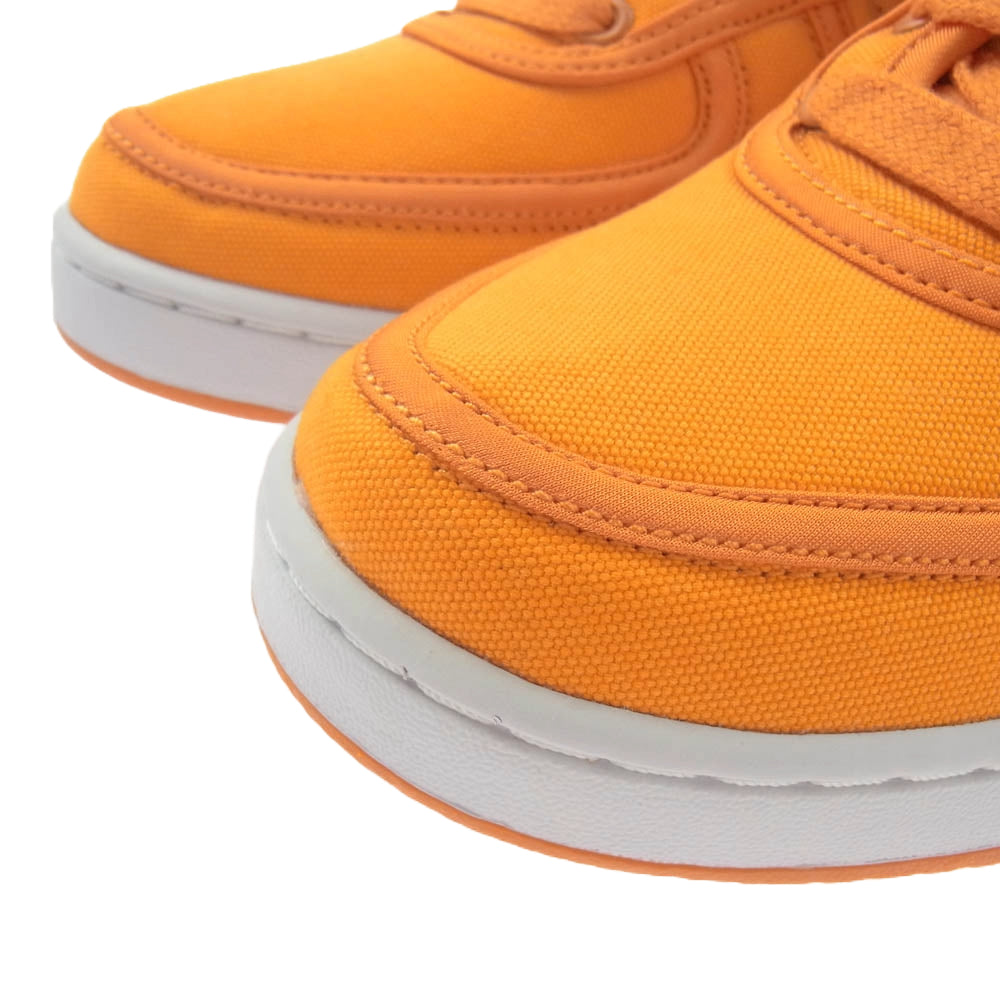 NIKE ナイキ AH8605-800 VANDAL HIGH SUPREME CNVS QS サプリーム バンダル ハイ カット スニーカー オレンジ系 26.5cm【新古品】【未使用】【中古】