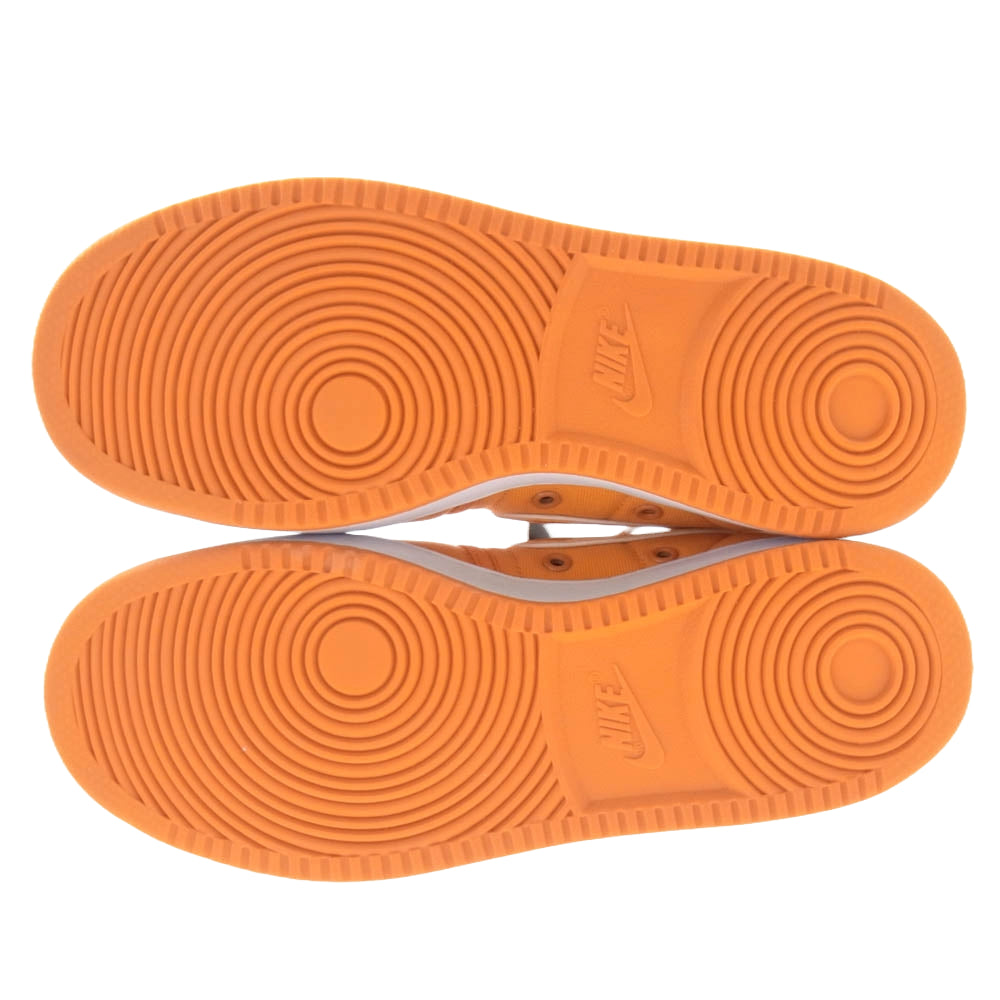NIKE ナイキ AH8605-800 VANDAL HIGH SUPREME CNVS QS サプリーム バンダル ハイ カット スニーカー オレンジ系 26.5cm【新古品】【未使用】【中古】