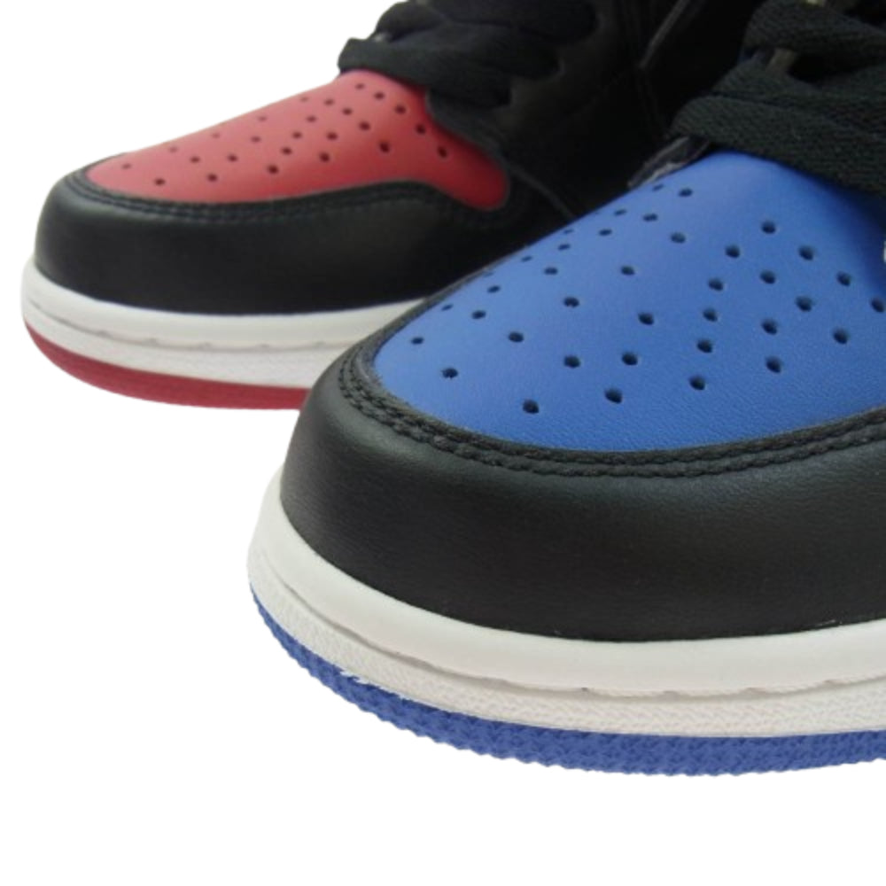 NIKE ナイキ 555088-026 Air Jordan 1 Retro High Top 3 エアジョーダン 1 レトロ ハイ カット スニーカー レッド系 ブラック系 ブルー系 26.5cm【美品】【中古】