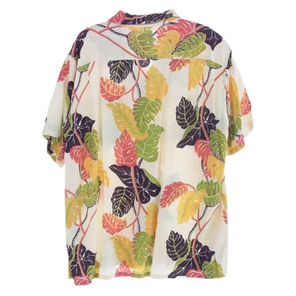 SUN SURF サンサーフ DK36203 DUKE KAHANAMOKU デューク・カハナモク SPECIAL EDITION スペシャルエディション MONSTERA アロハシャツ 開襟 半袖シャツ マルチカラー系 M【中古】