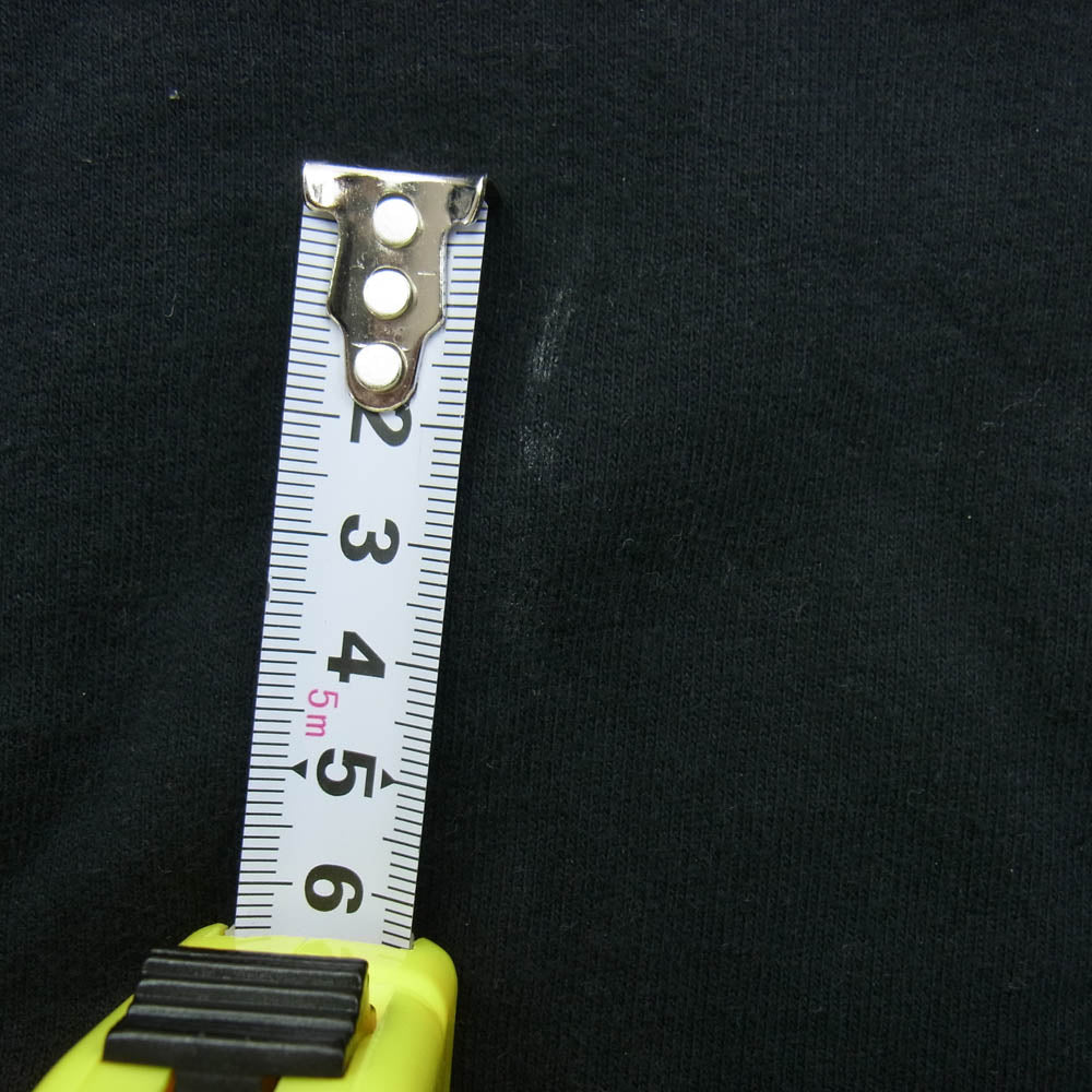 CHROME HEARTS クロムハーツ（原本無） STENCIL HOODIE 袖 ステンシル バック ホースシュー プリント プルオーバー パーカー ブラック系 L【中古】