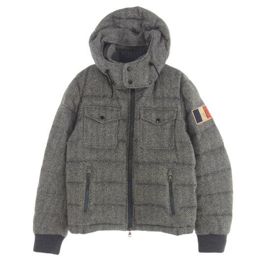 MONCLER モンクレール 120914192700 54469 モンクレールジャパンタグ FLORIAN フロリアン ダウンジャケット グレー系 1【中古】