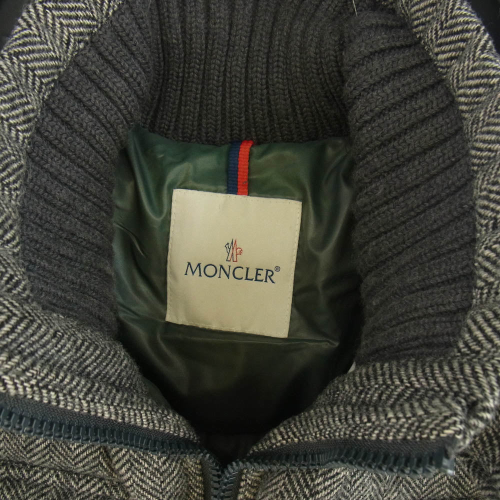 MONCLER モンクレール 120914192700 54469 モンクレールジャパンタグ FLORIAN フロリアン ダウンジャケット グレー系 1【中古】