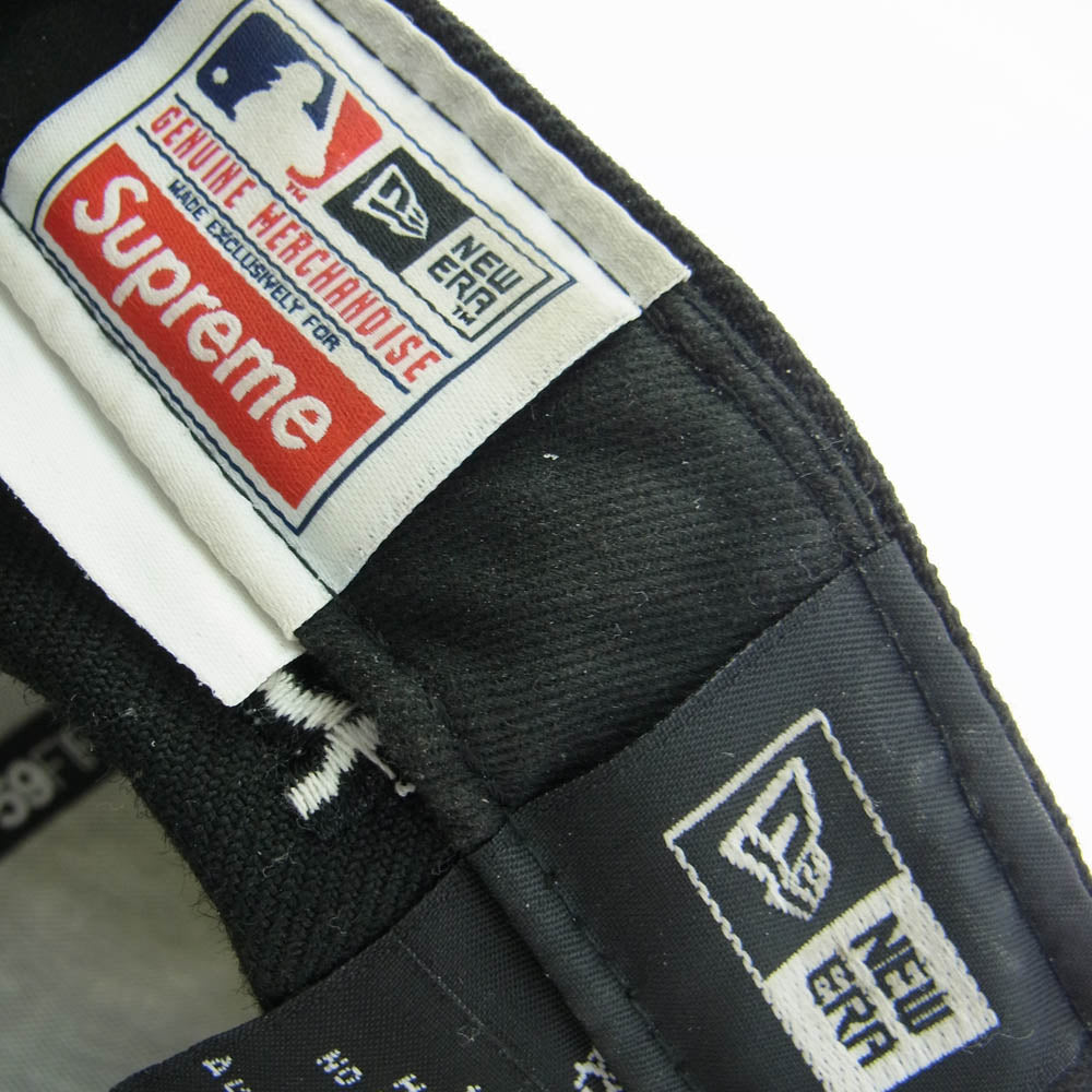 Supreme シュプリーム 20SS MLB New Era Box Logo Cap メジャーリーグ ニューエラ ボックスロゴ キャップ ブラック系【中古】