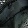 CHROME HEARTS クロムハーツ（原本無） WAVE ウェーブ クロスボタン レザー ウォレット 長財布 ブラック系【中古】
