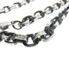 CHROME HEARTS クロムハーツ（原本無） PAPER CHAIN ペーパーチェーン シルバー ネックレス 24インチ シルバー系【中古】