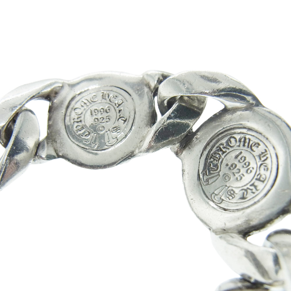 CHROME HEARTS クロムハーツ（原本有） CROSS LINK クロスリンク  6LINK 6リンク シルバー ブレスレット シルバー系【中古】