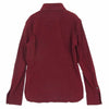 ISAMUKATAYAMA BACKLASH イサムカタヤマバックラッシュ 14AW 1470-01 レザー切替 レーヨン ストレッチ 長袖 シャツ レッド系 S【中古】