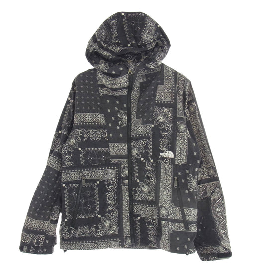 THE NORTH FACE ノースフェイス NPW72101Z コンパクトジャケット ナイロン ジップアップ パーカー ブラック系 L【中古】