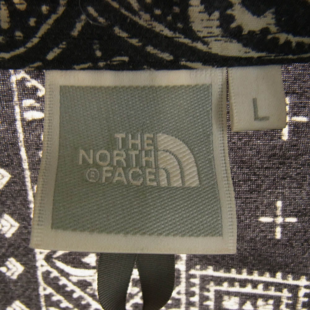 THE NORTH FACE ノースフェイス NPW72101Z コンパクトジャケット ナイロン ジップアップ パーカー ブラック系 L【中古】