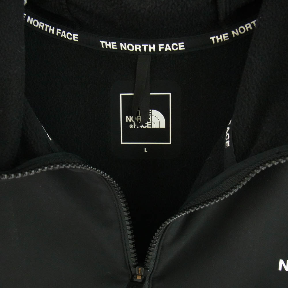 THE NORTH FACE ノースフェイス NP72071 APEX Thermal Hoodie エイペックス サーマル フーディ ジップパーカー ブラック系 L【中古】