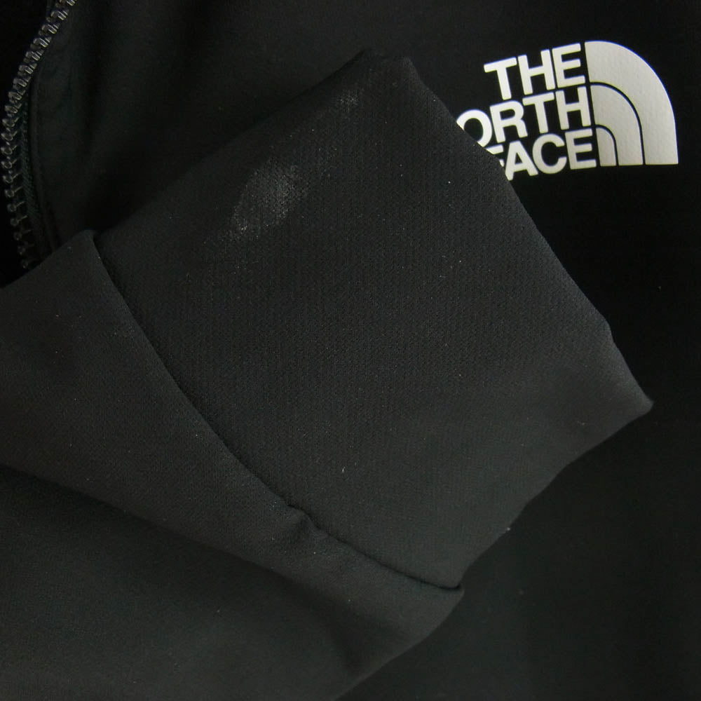 THE NORTH FACE ノースフェイス NP72071 APEX Thermal Hoodie エイペックス サーマル フーディ ジップパーカー ブラック系 L【中古】