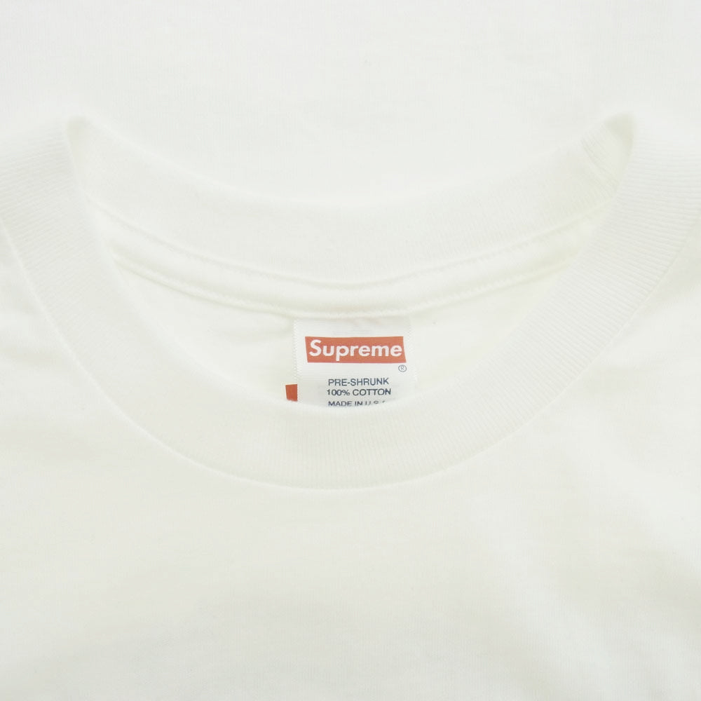 Supreme シュプリーム 24SS Futura Box Logo Tee ボックス ロゴ 半袖 Tシャツ ホワイト系 M【中古】
