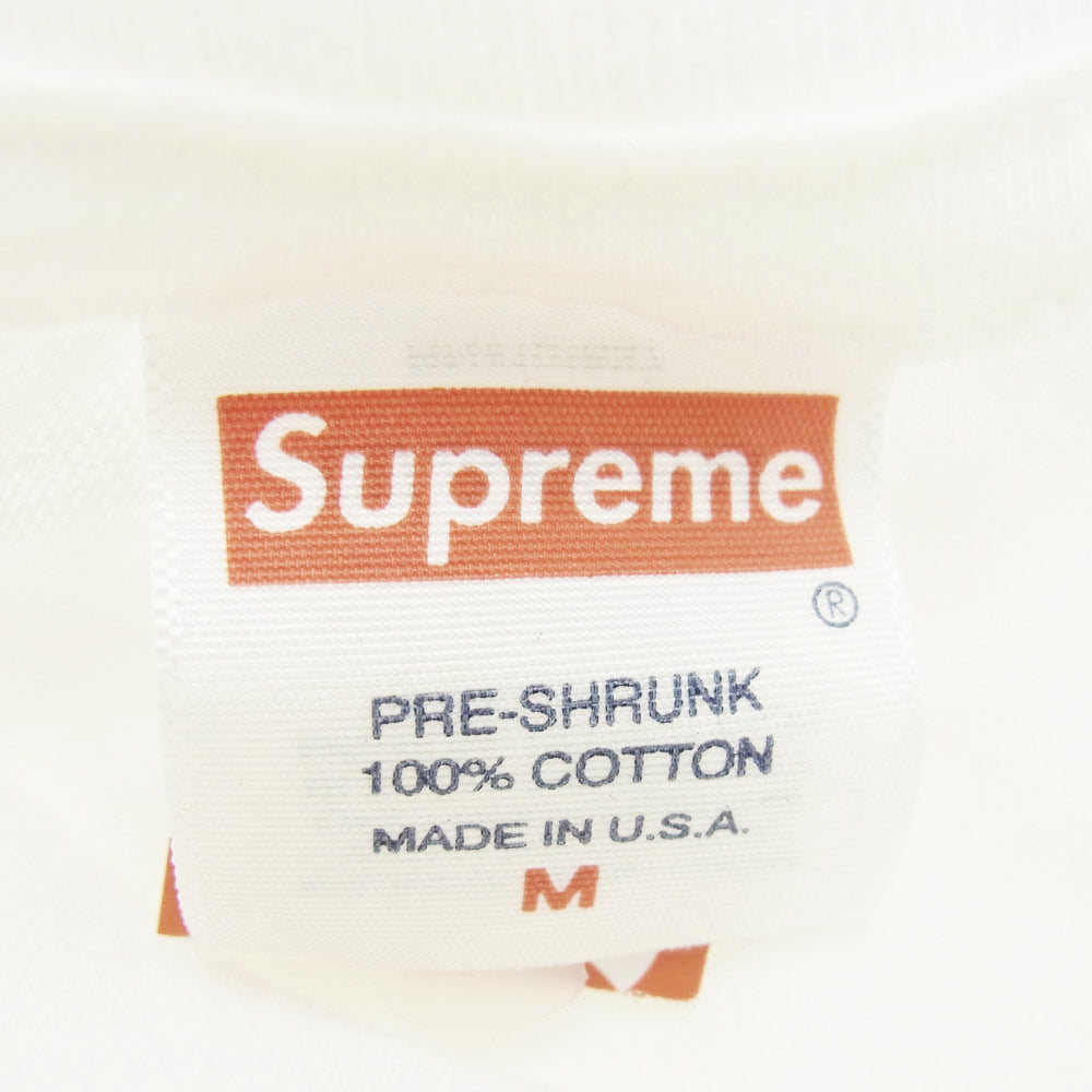 Supreme シュプリーム 24SS Futura Box Logo Tee ボックス ロゴ 半袖 Tシャツ ホワイト系 M【中古】