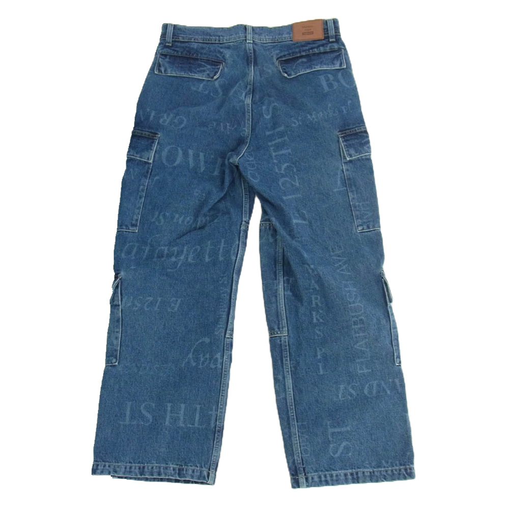Supreme シュプリーム 24AW Martine Rose Denim Cargo Pant マーティンローズ デニム カーゴ パンツ ライトブルー系 30【中古】