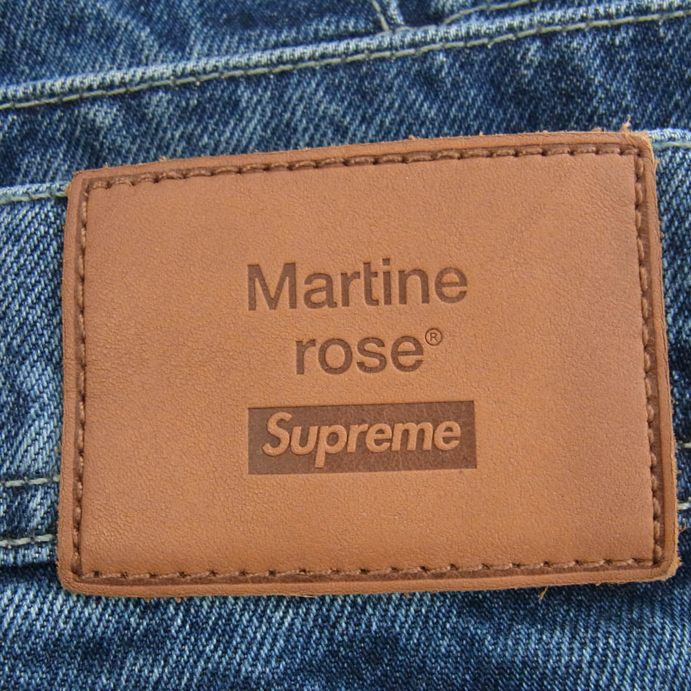 Supreme シュプリーム 24AW Martine Rose Denim Cargo Pant マーティンローズ デニム カーゴ パンツ ライトブルー系 30【中古】
