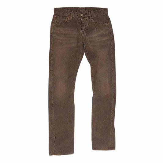 MARBLES マーブルズ MPT-A1505B コーデュロイ パンツ ブラウン系 S【中古】