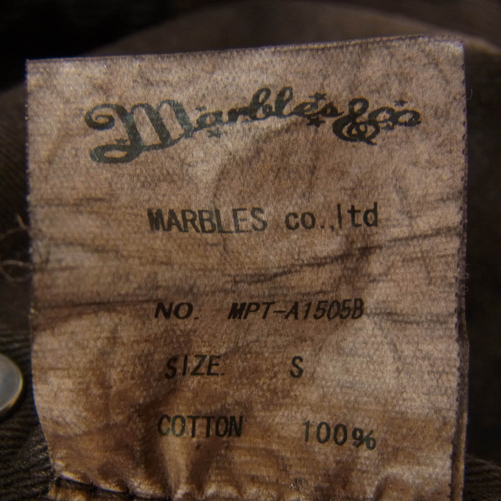 MARBLES マーブルズ MPT-A1505B コーデュロイ パンツ ブラウン系 S【中古】