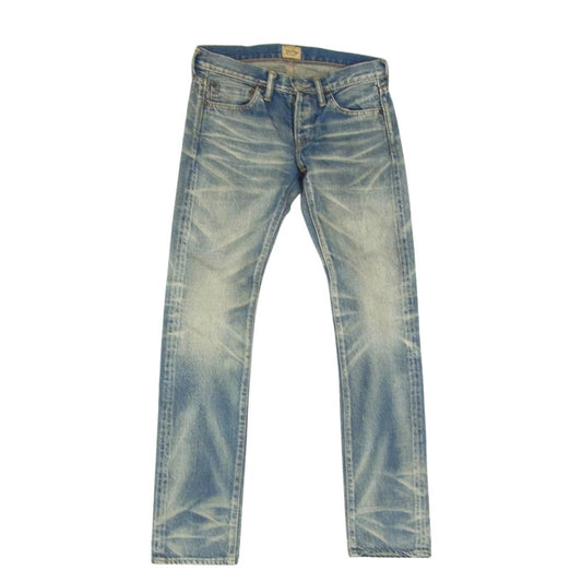 MARBLES マーブルズ MPT-A1508B コットン デニム パンツ ストレート インディゴブルー系 S【中古】