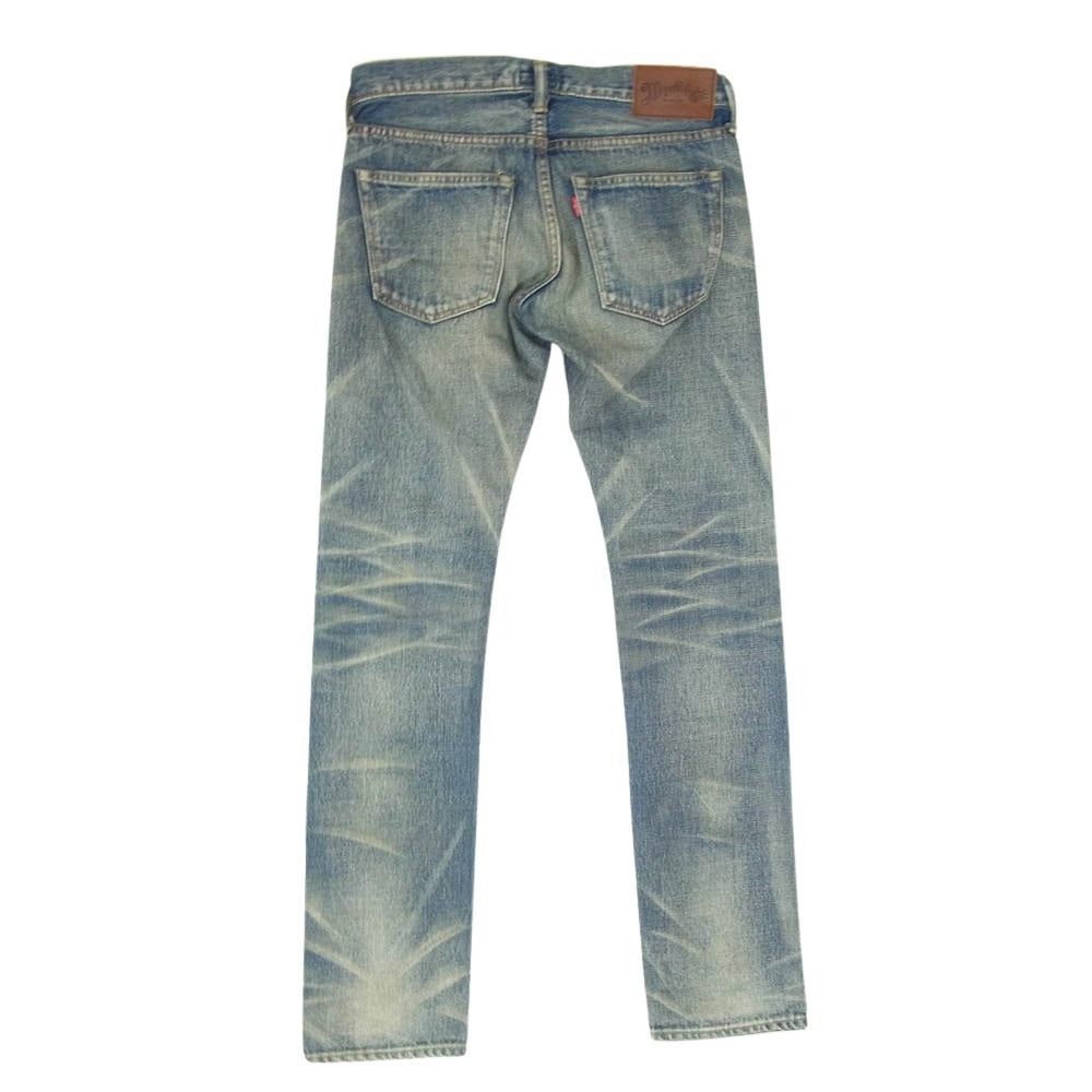MARBLES マーブルズ MPT-A1508B コットン デニム パンツ ストレート インディゴブルー系 S【中古】