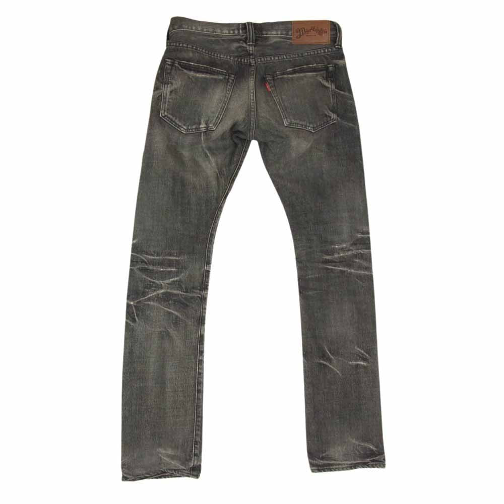 MARBLES マーブルズ MPT-S1504B ダメージ 加工 クラッシュ デニム パンツ ブラック系 S【中古】