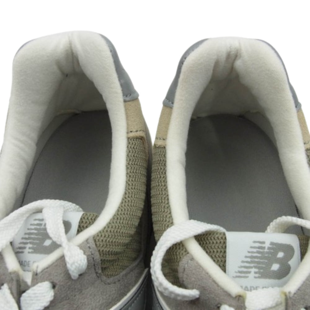 NEW BALANCE ニューバランス M996 Made in USA ローカット スニーカー グレー グレー系 28cm【中古】