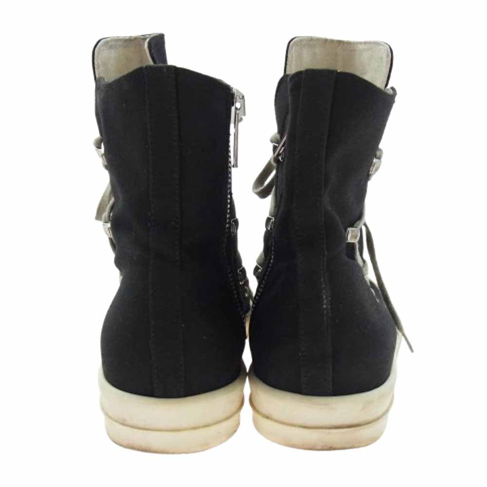 Rick Owens リックオウエンス DU01D1805 DRKSHDWダークシャドウ HEXA SNEAKS ヘクサ ハイカットスニーカー ブラック系 42【中古】