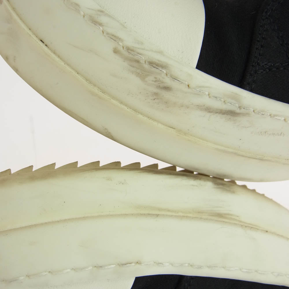 Rick Owens リックオウエンス DU01D1805 DRKSHDWダークシャドウ HEXA SNEAKS ヘクサ ハイカットスニーカー ブラック系 42【中古】