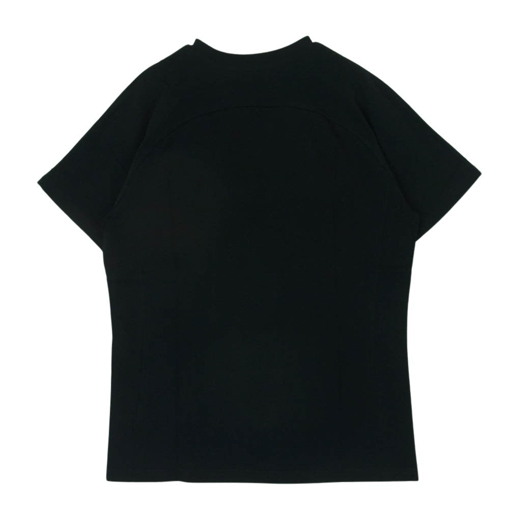 1piu1uguale3 ウノピュウノウグァーレトレ UST-23016 relax 3D ロゴ プリント 半袖 Tシャツ カットソー ブラック系 S【中古】