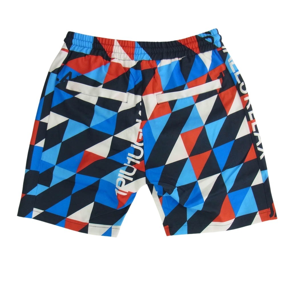 1piu1uguale3 ウノピュウノウグァーレトレ relax  ハーフパンツ セットアップ レッド ブルー レッド系 ブルー系 S【中古】