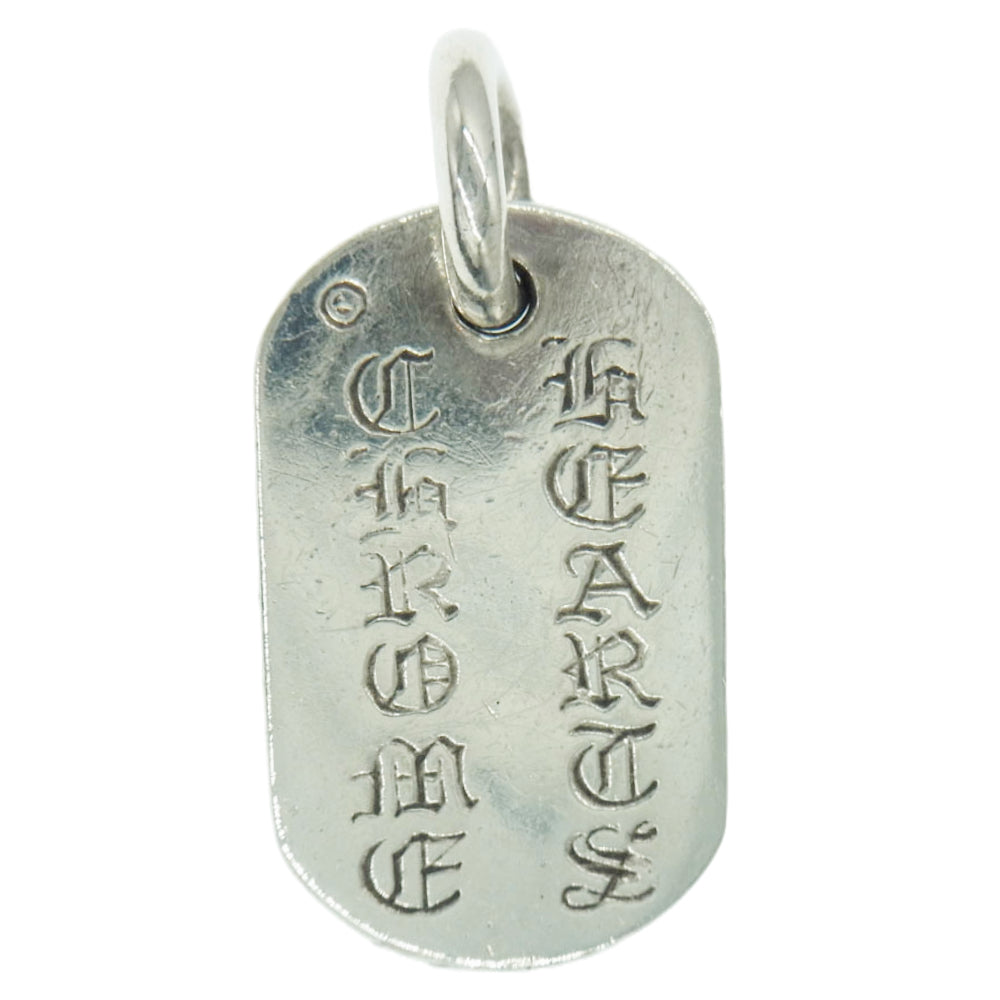 CHROME HEARTS クロムハーツ（原本無） RAISED DOGTAG NYC限定 レイズド ドッグタグ シルバー系【中古】