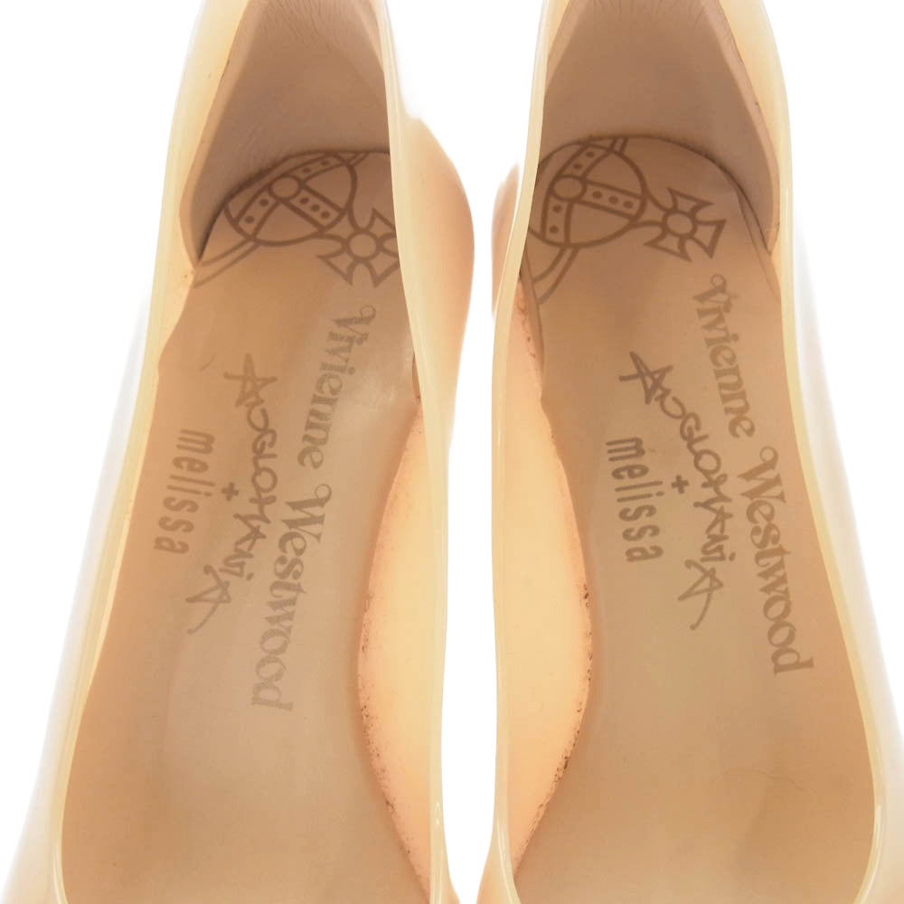 Vivienne Westwood ヴィヴィアンウエストウッド Anglomania melissa アングロマニア メリッサ  ハイヒール ベージュ系 23.5cm【中古】