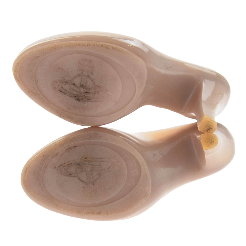 Vivienne Westwood ヴィヴィアンウエストウッド Anglomania melissa アングロマニア メリッサ  ハイヒール ベージュ系 23.5cm【中古】