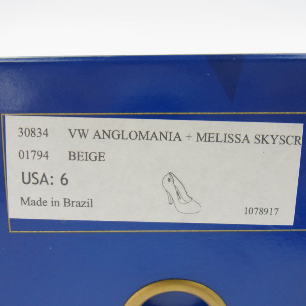Vivienne Westwood ヴィヴィアンウエストウッド Anglomania melissa アングロマニア メリッサ  ハイヒール ベージュ系 23.5cm【中古】