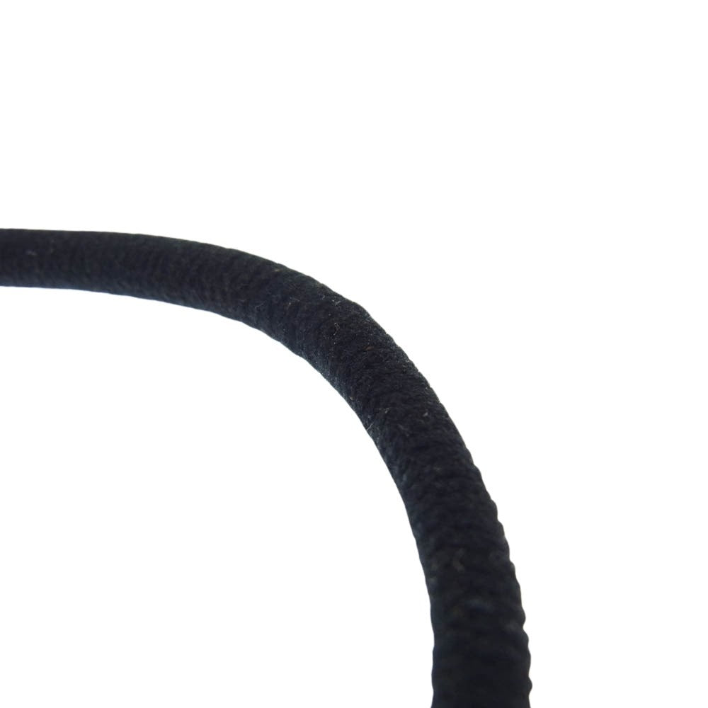 CHROME HEARTS クロムハーツ（原本無） HAIRBAND クロスボール ボタン ヘアゴム シルバー コンチョ シルバー系【中古】