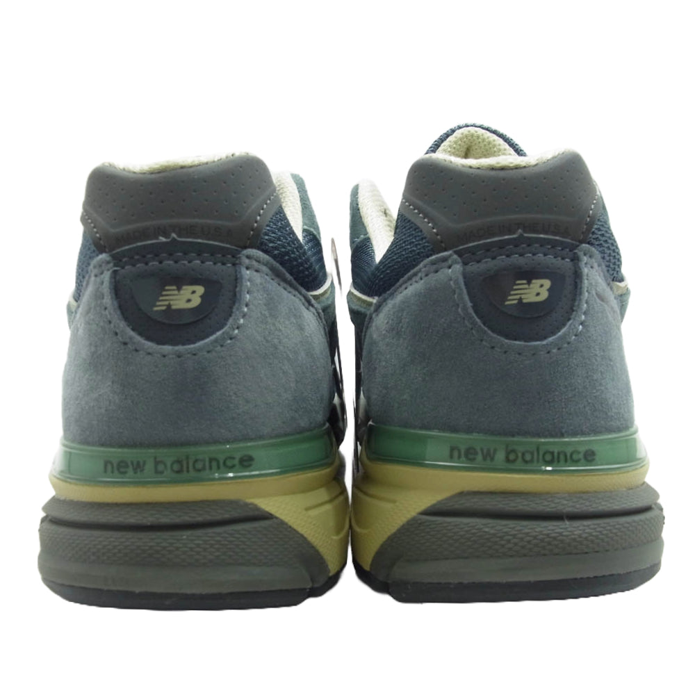 NEW BALANCE ニューバランス U990AL4 AURALEE 990V4 Dusty Blue オーラリー ダスティブルー ブルー系 28cm【新古品】【未使用】【中古】