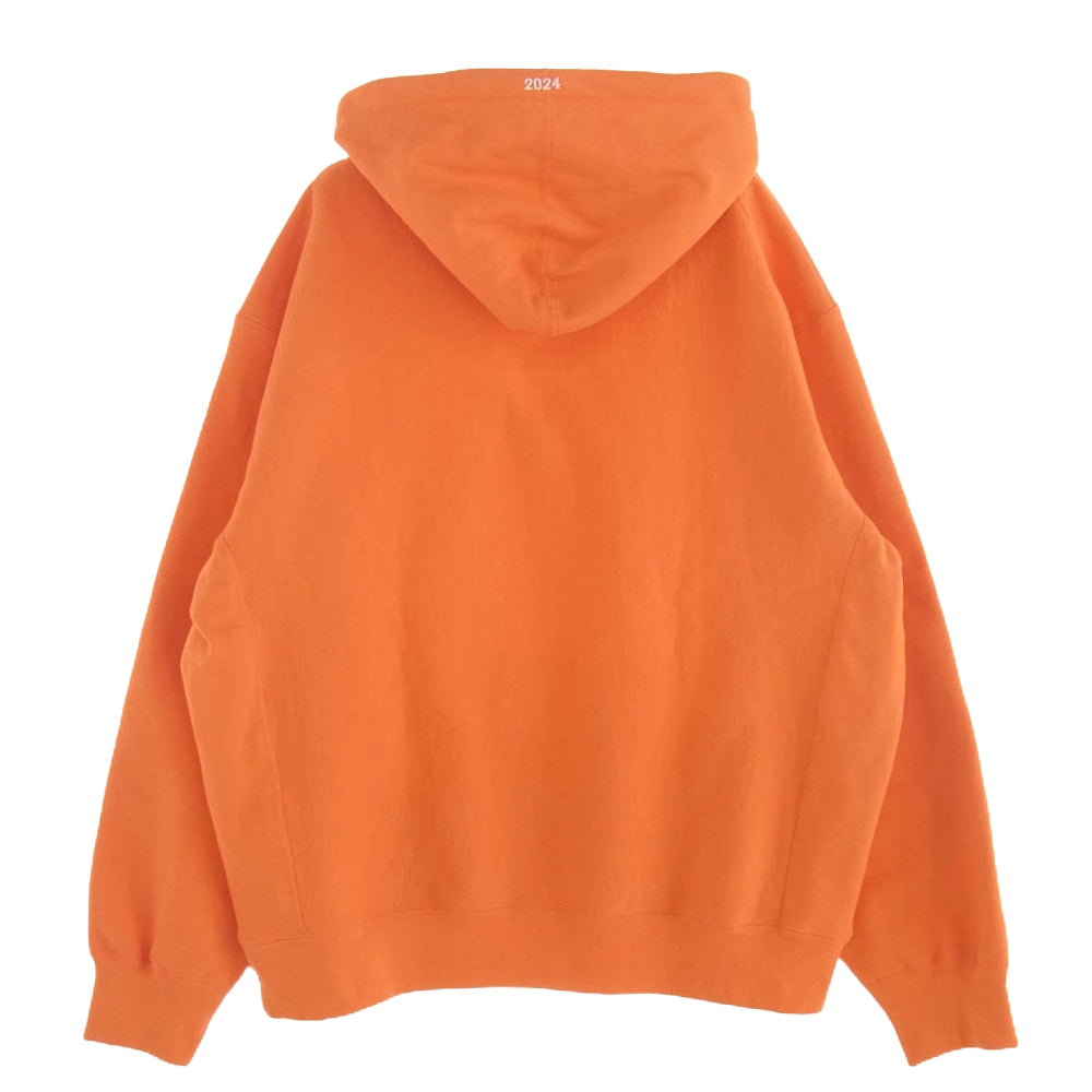 Supreme シュプリーム 24AW Box Logo Hooded Sweatshirt ボックス ロゴ パーカー オレンジ オレンジ系 L【極上美品】【中古】