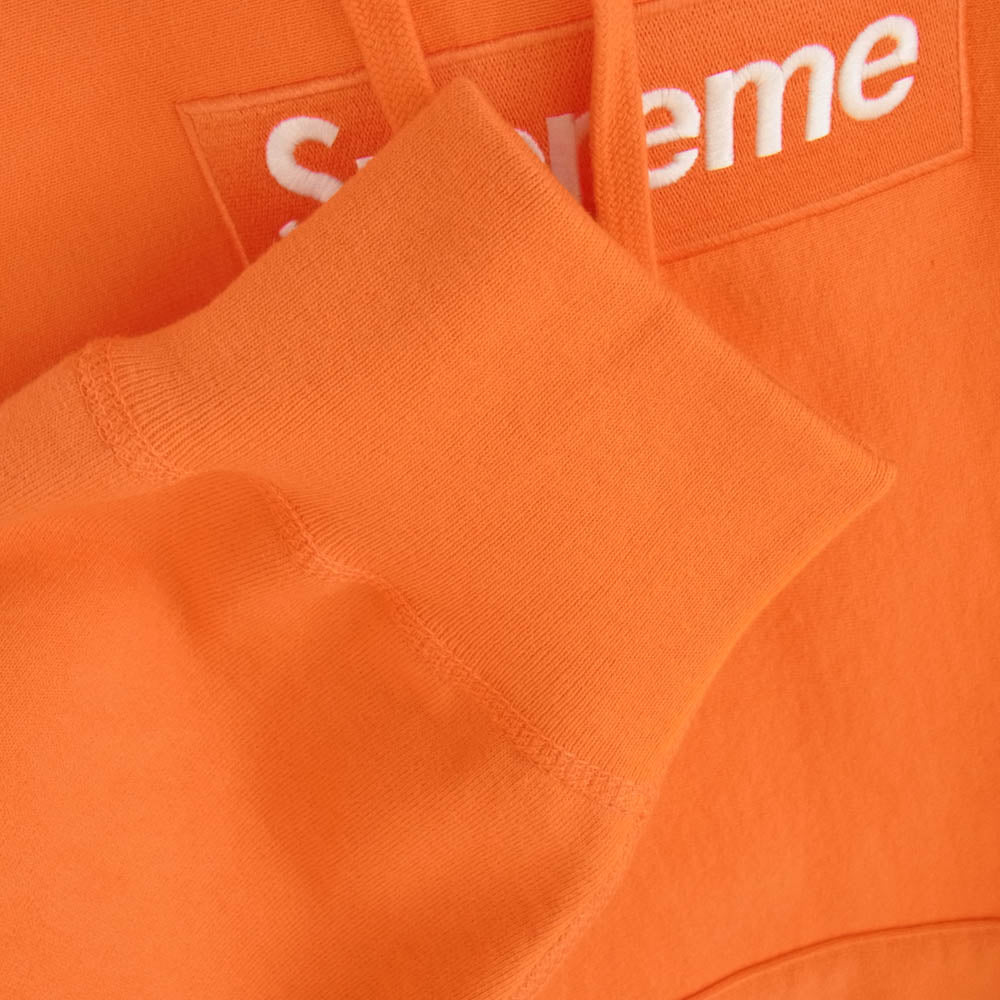 Supreme シュプリーム 24AW Box Logo Hooded Sweatshirt ボックス ロゴ パーカー オレンジ オレンジ系 L【極上美品】【中古】