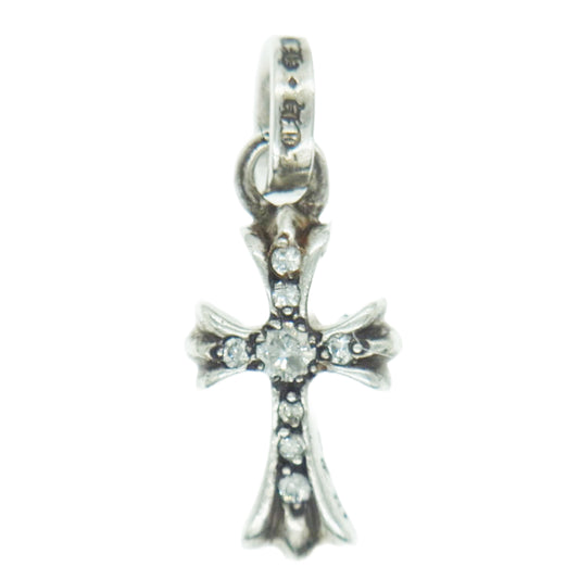 CHROME HEARTS クロムハーツ（原本無） CRS BBYFAT P DMND ベイビーファット チャーム アフターパヴェダイヤ ペンダントトップ シルバー系【中古】