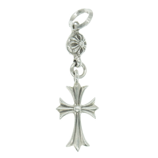 CHROME HEARTS クロムハーツ（原本有） 1B TINY CH CRS 1ボール タイニー CHクロス ペンダントトップ シルバー系【中古】