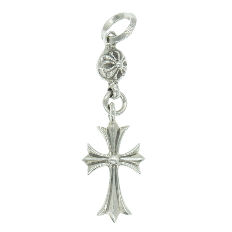 CHROME HEARTS クロムハーツ（原本有） 1B TINY CH CRS 1ボール タイニー CHクロス ペンダントトップ シルバー系【中古】