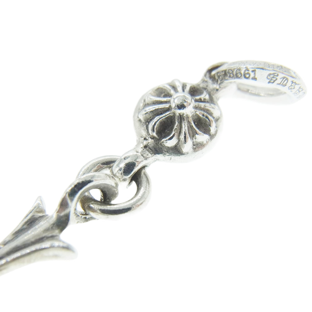 CHROME HEARTS クロムハーツ（原本有） 1B TINY CH CRS 1ボール タイニー CHクロス ペンダントトップ シルバー系【中古】