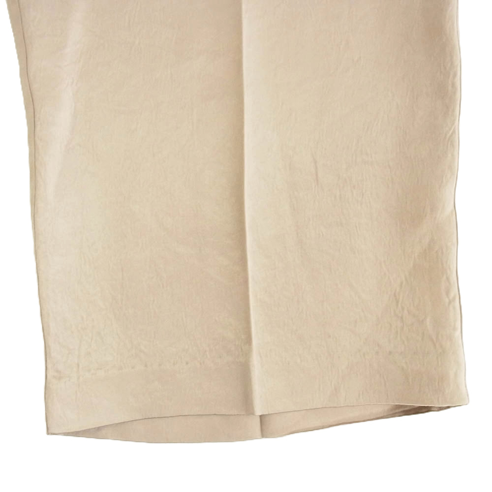 エミ 13WFP245046 サテン タック パンツ ベージュ系 1【中古】