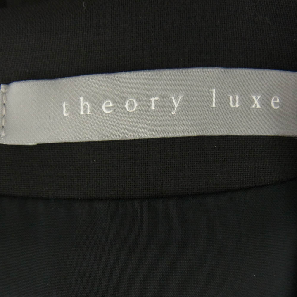 theory セオリー luxe リュクス 03-9905517 Executive Anahita エグゼクティブ ドレスワンピース 半袖 ワンピース ブラック系 38【中古】