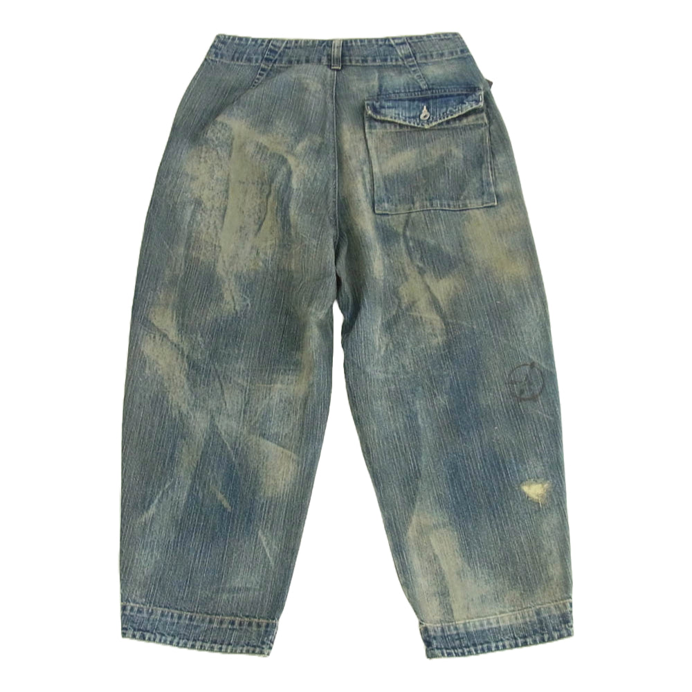 PORTER CLASSIC ポータークラシック PC-005-2499-0040-0014 STEINBECK DENIM POCKET PANTS VINTAGE CUSTOM ポケット ヴィンテージ カスタム デニム パンツ インディゴブルー系 L【新古品】【未使用】【中古】