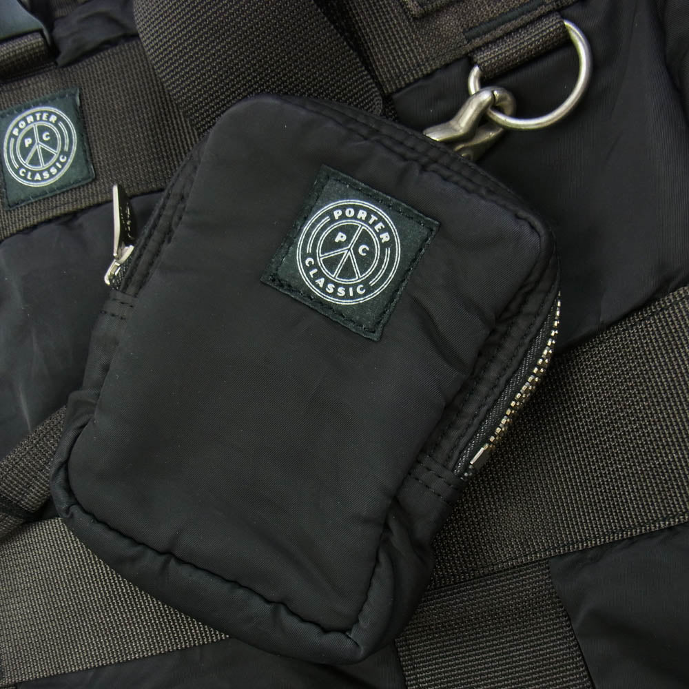 PORTER CLASSIC ポータークラシック PC-015-265-10-08 SUPER NYLON TOTE BAG スーパー ナイロン トート バッグ ダークブラウン系【新古品】【未使用】【中古】