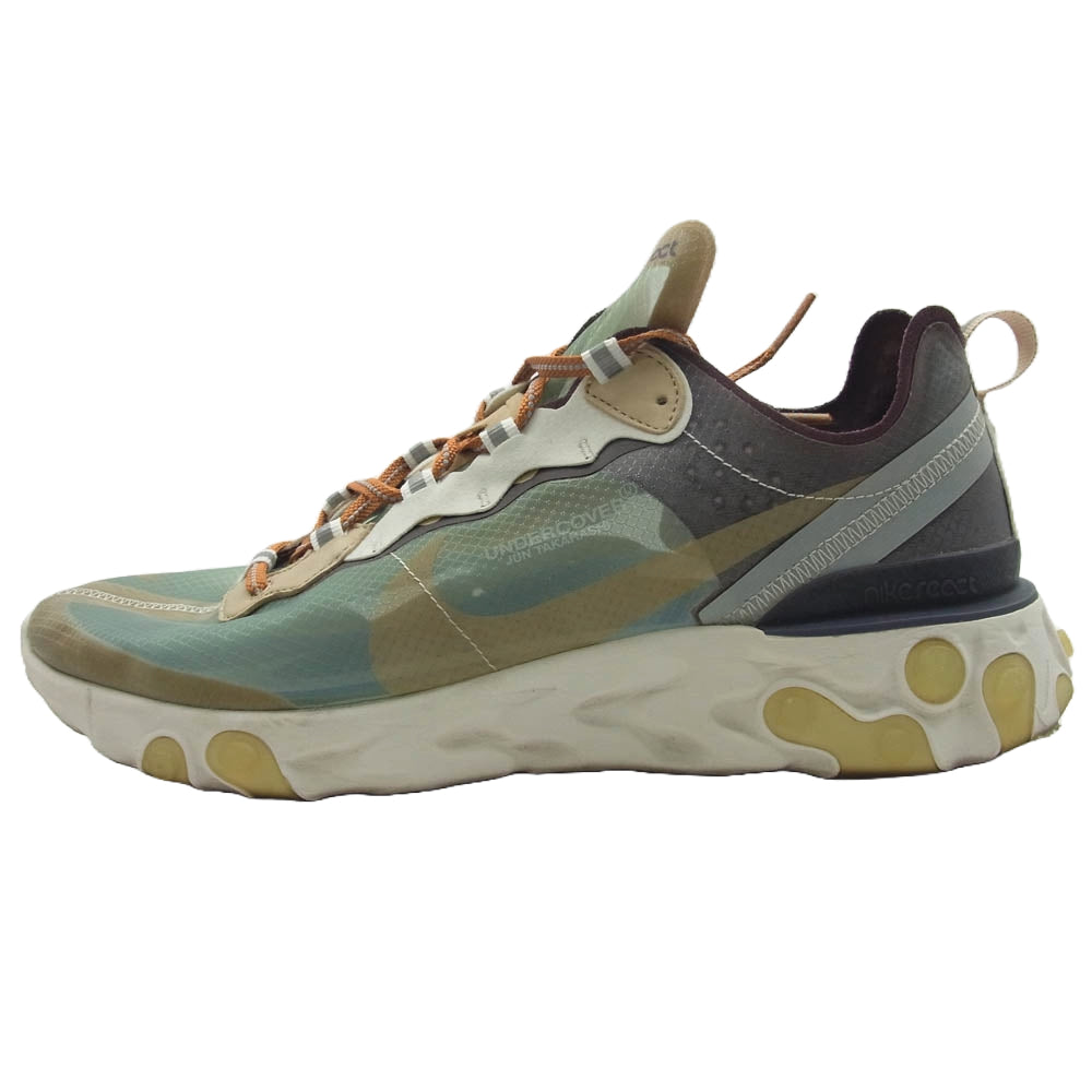 NIKE ナイキ BQ2718-300 × UNDERCOVER REACT ELEMENT 87 MINT GREEN アンダーカバー リアクトエレメント87 スニーカー マルチカラー系 28.5cm【中古】